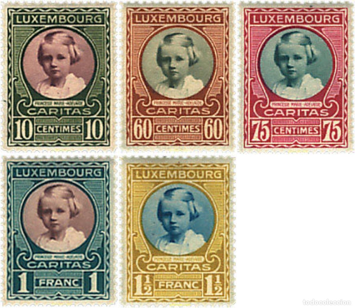 Sellos: 339400 HINGED LUXEMBURGO 1928 PRO OBRAS SOCIALES
