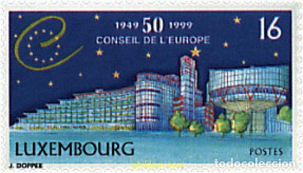 Sellos: 37497 MNH LUXEMBURGO 1999 50 ANIVERSARIO DEL CONSEJO DE EUROPA