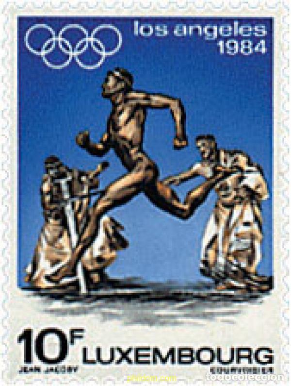 Sellos: 97598 MNH LUXEMBURGO 1984 23 JUEGOS OLIMPICOS VERANO LOS ANGELES 1984