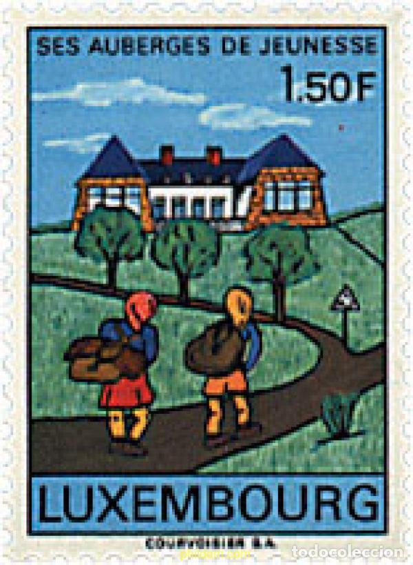 Sellos: 97397 MNH LUXEMBURGO 1967 ALBERGUES DE JUVENTUD