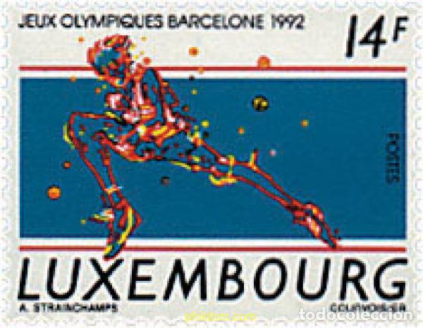 Sellos: 97695 MNH LUXEMBURGO 1992 25 JUEGOS OLIMPICOS VERANO BARCELONA 1992