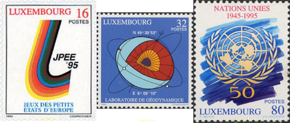 Sellos: 67551 MNH LUXEMBURGO 1995 MOTIVOS VARIOS
