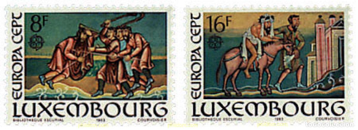 Sellos: 97585 MNH LUXEMBURGO 1983 EUROPA CEPT. GRANDES OBRAS DE LA HUMANIDAD