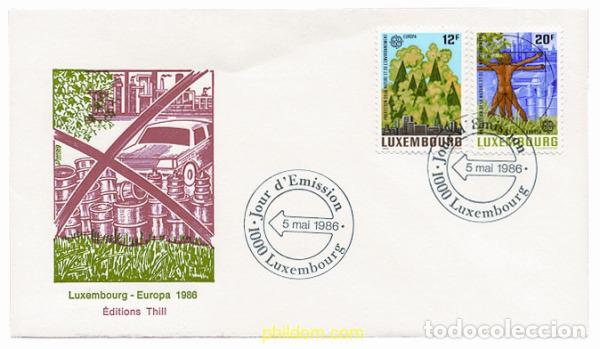 Sellos: 24089 MNH LUXEMBURGO 1986 EUROPA CEPT. PATRIMONIO ARTISTICO Y NATURAL