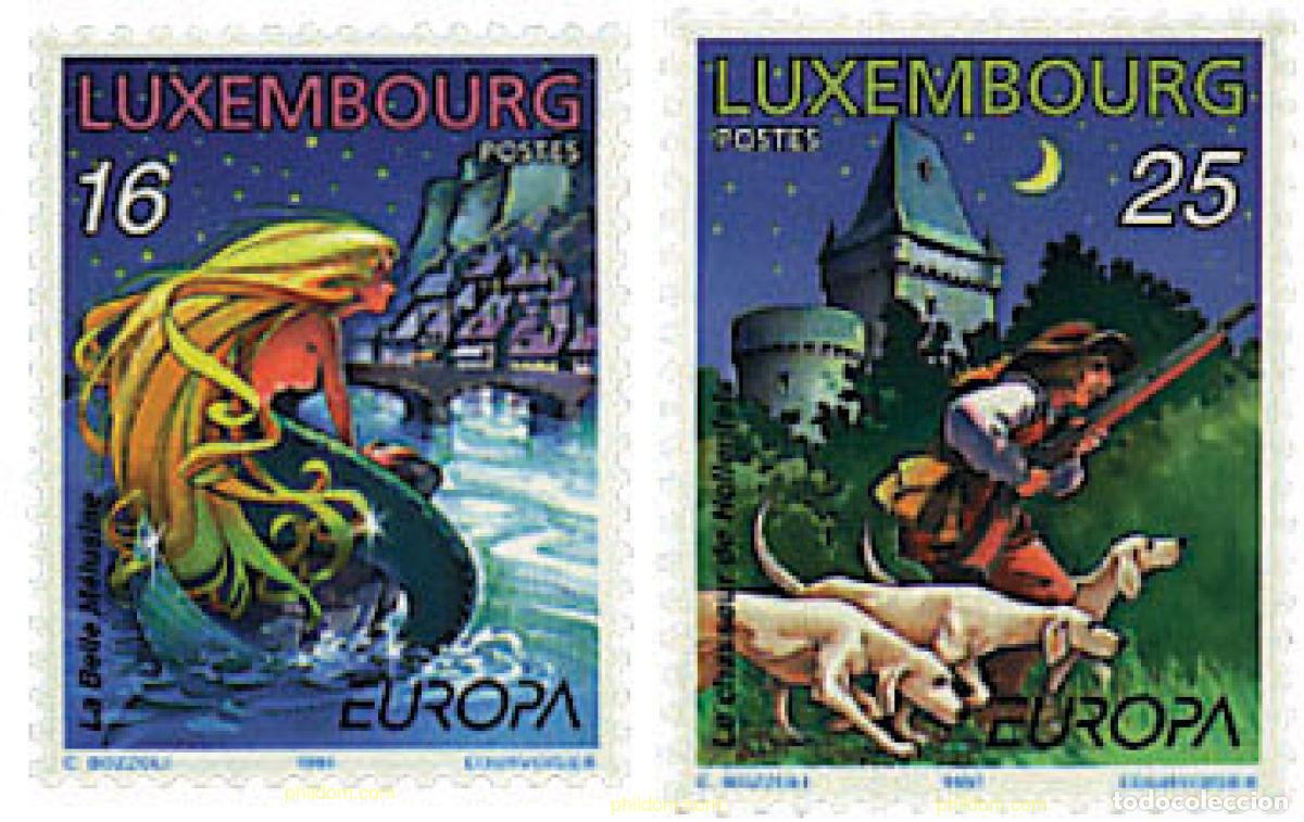 Sellos: 63075 MNH LUXEMBURGO 1997 EUROPA CEPT. CUENTOS Y LEYENDAS