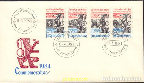 Sellos: 391213 MNH LUXEMBURGO 1984 ANIVERSARIOS