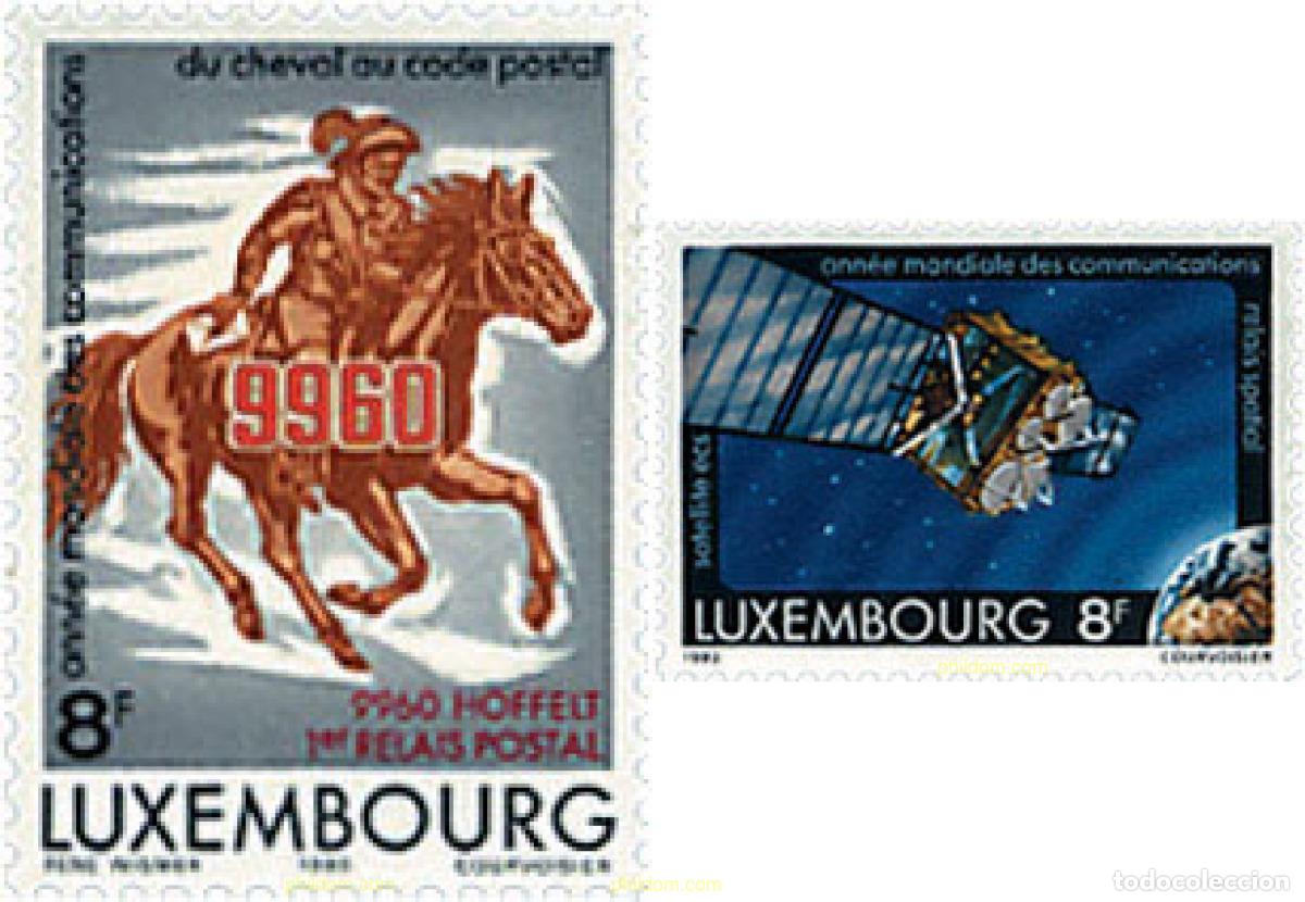 Sellos: 97587 MNH LUXEMBURGO 1983 A&Ntilde;O MUNDIAL DE LAS COMUNICACIONES