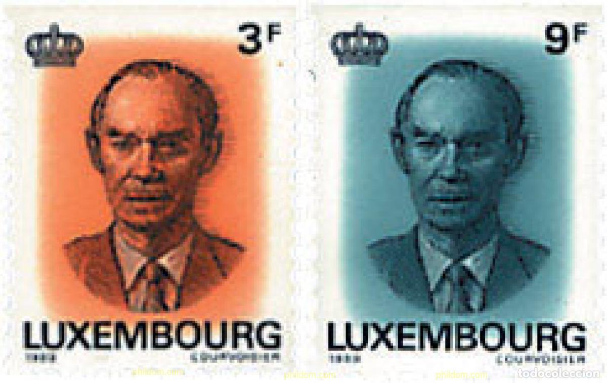 Sellos: 97660 MNH LUXEMBURGO 1989 25 ANIVERSARIO DEL ACCESO AL TRONO DEL GRAN DUQUE JEAN