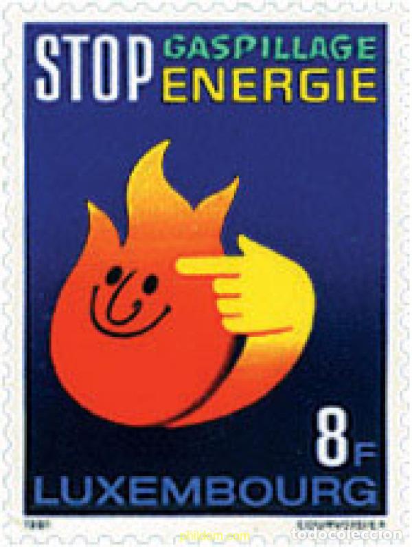 Briefmarken: 97564 MNH LUXEMBURGO 1981 AHORRO DE ENERGIA
