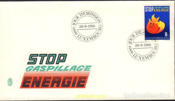 Briefmarken: 406766 MNH LUXEMBURGO 1981 AHORRO DE ENERGIA