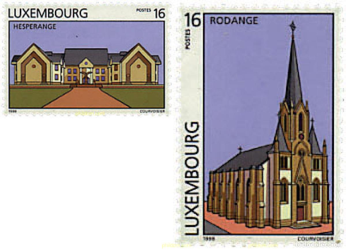 Sellos: 35797 MNH LUXEMBURGO 1998 PAISAJES Y CIUDADES
