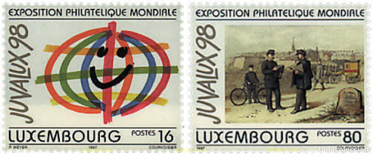 Sellos: 55640 MNH LUXEMBURGO 1997 JUVALUX 98. EXPOSICION FILATELICA INTERNACIONAL JUVENIL