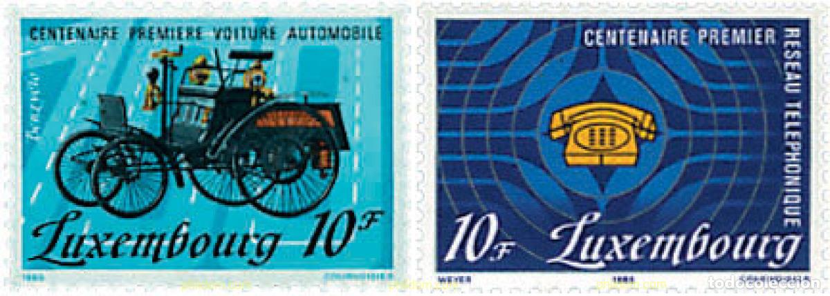 Stamps: 97609 MNH LUXEMBURGO 1985 ANIVERSARIOS