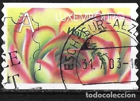 Sellos: Luxemburgo 2002 - Mi 1587 - YT 1537 - Flores