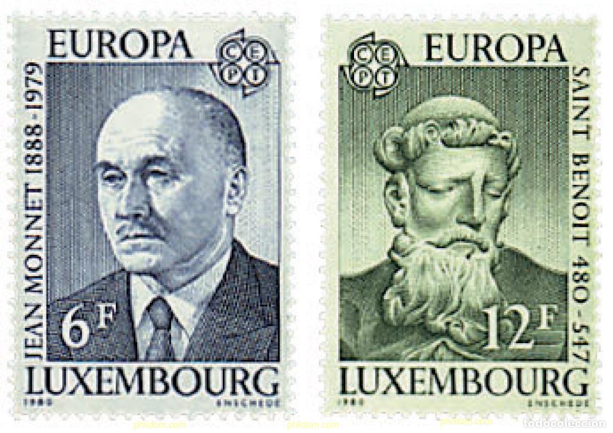 Sellos: 97548 MNH LUXEMBURGO 1980 EUROPA CEPT. GENTE FAMOSA