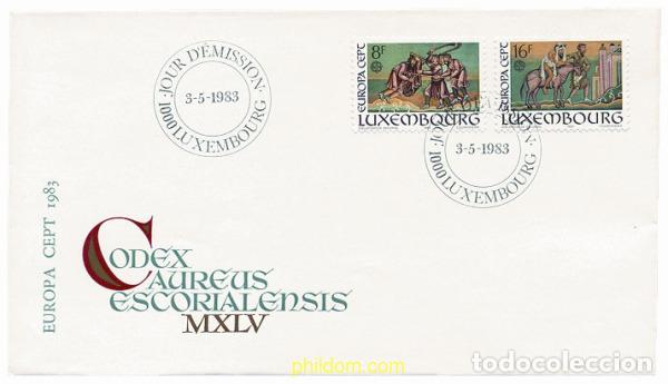 Sellos: 23986 MNH LUXEMBURGO 1983 EUROPA CEPT. GRANDES OBRAS DE LA HUMANIDAD