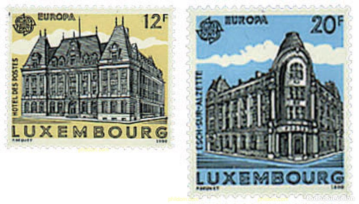 Sellos: 97670 MNH LUXEMBURGO 1990 EUROPA CEPT. OFICINAS POSTALES