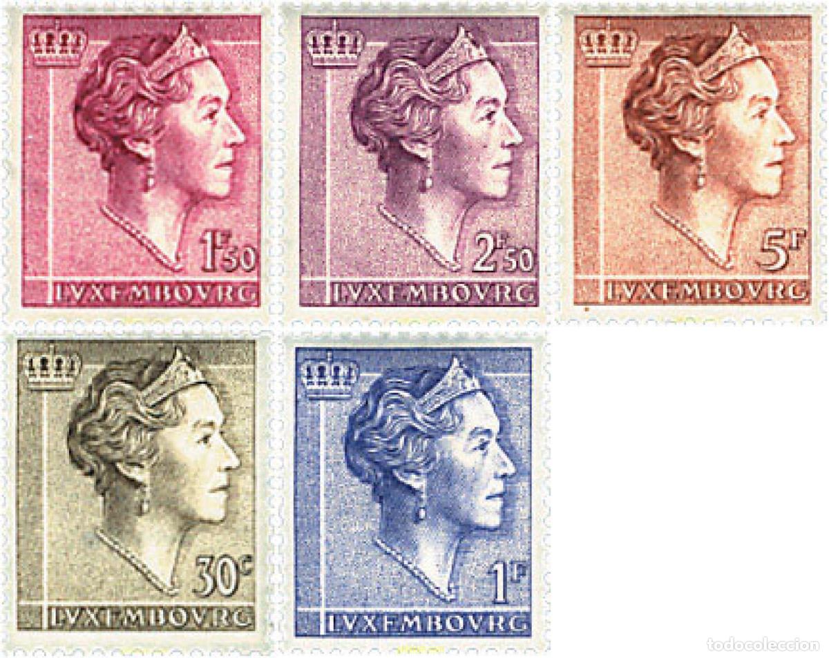 Sellos: 791094 MNH LUXEMBURGO 1960 GRAN DUQUESA CHARLOTTE