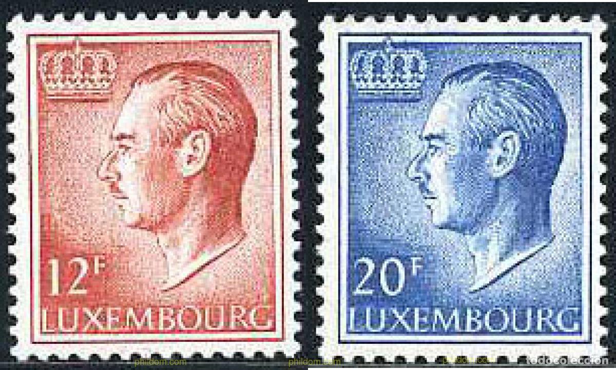 Sellos: 791097 MNH LUXEMBURGO 1975 GRAN DUQUE JEAN