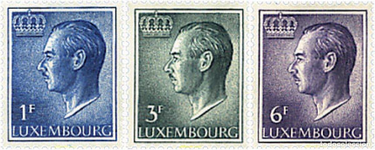 Sellos: 230491 MNH LUXEMBURGO 1965 GRAN DUQUE JEAN