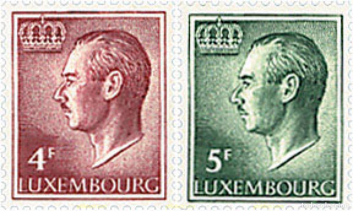Sellos: 230490 MNH LUXEMBURGO 1971 GRAN DUQUE JEAN