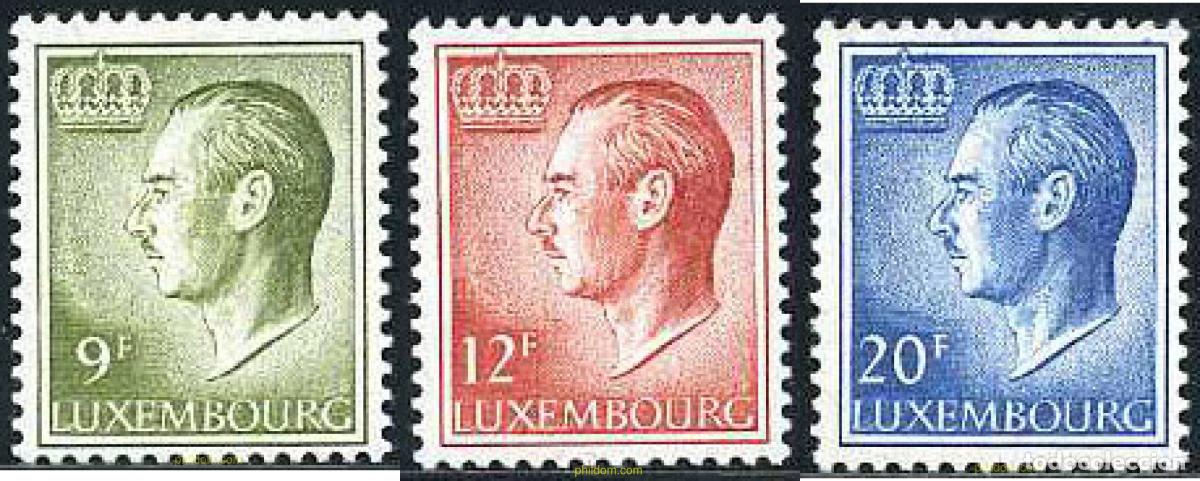 Sellos: 119395 MNH LUXEMBURGO 1975 GRAN DUQUE JEAN