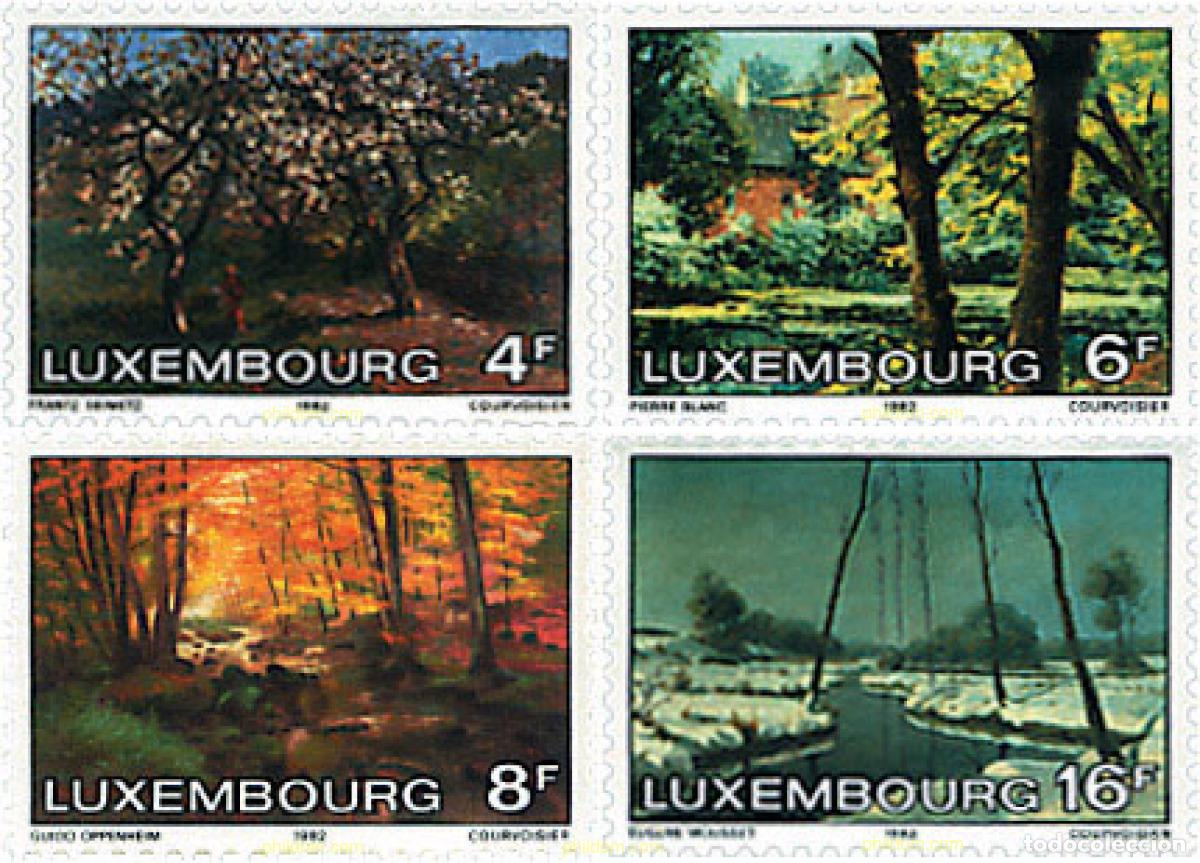 Sellos: 97571 MNH LUXEMBURGO 1982 LAS CUATRO ESTACIONES