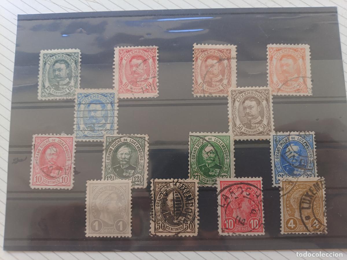 Sellos: Luxemburgo. Lote de sellos