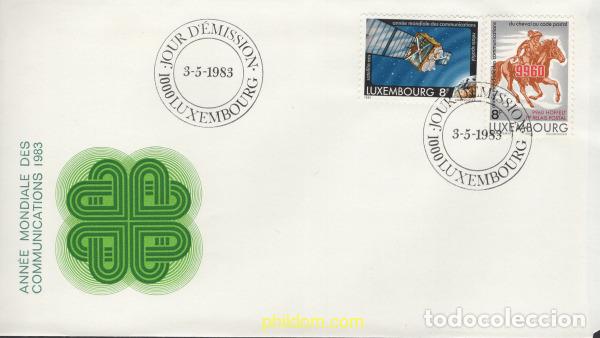 Sellos: 404098 MNH LUXEMBURGO 1983 A&Ntilde;O MUNDIAL DE LAS COMUNICACIONES