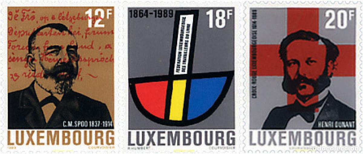 Sellos: 97655 MNH LUXEMBURGO 1989 ANIVERSARIOS