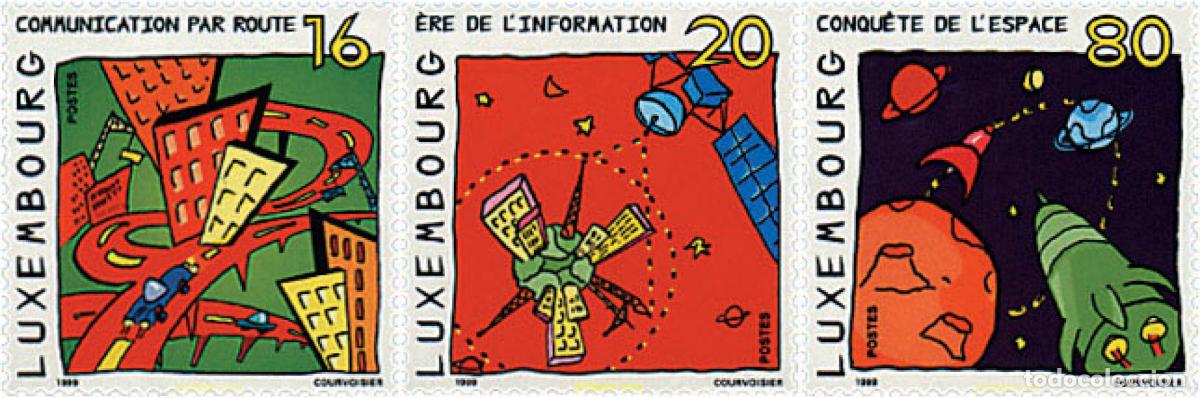 Sellos: 67443 MNH LUXEMBURGO 1999 LA RUTA HACIA EL FUTURO