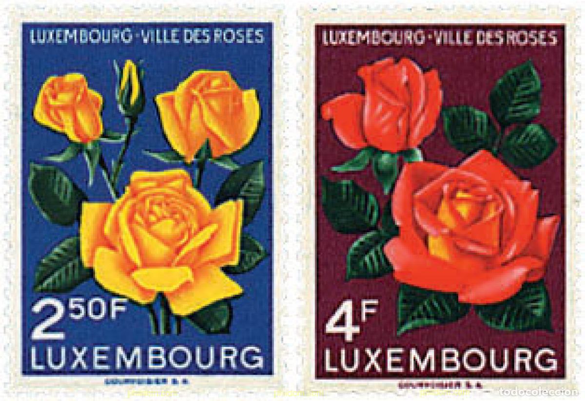 Timbres: 266962 HINGED LUXEMBURGO 1956 FLORALIA DE MONDORF-LES-BAINS
