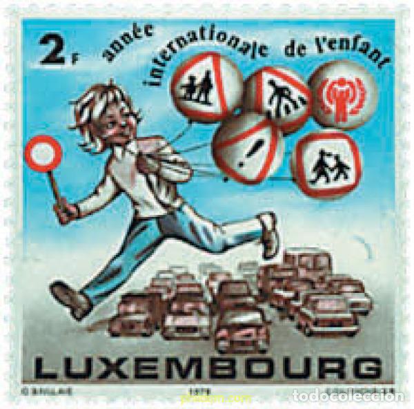 Sellos: 97541 MNH LUXEMBURGO 1979 A&Ntilde;O INTERNACIONAL DEL NI&Ntilde;O