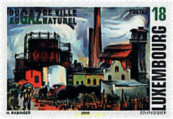 Sellos: 48993 MNH LUXEMBURGO 2000 CENTENARIO DEL GAS NATURAL