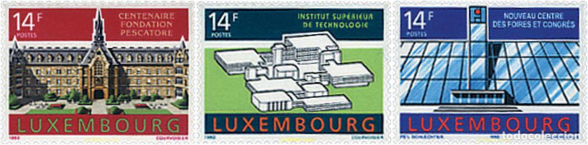Briefmarken: 97690 MNH LUXEMBURGO 1992 EDIFICIOS