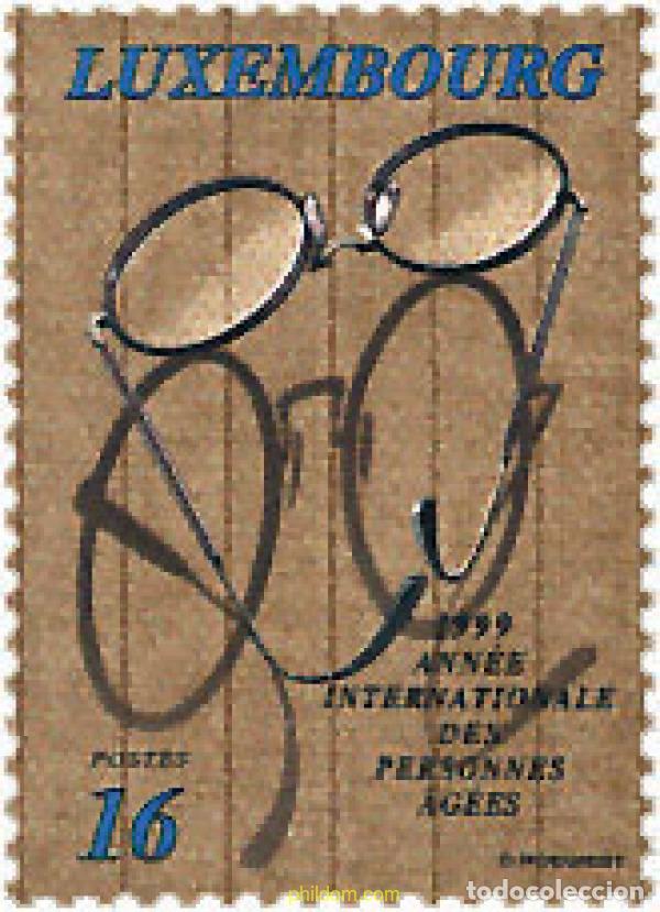 Briefmarken: 59065 MNH LUXEMBURGO 1999 A&Ntilde;O INTERNACIONAL DE LAS PERSONAS MAYORES
