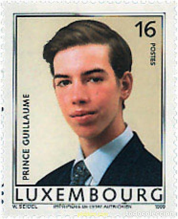 Sellos: 59078 MNH LUXEMBURGO 1999 18 ANIVERSARIO DEL PRINCIPE GUILLERMO DE LUXEMBURGO