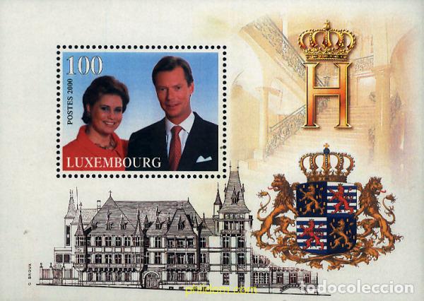 Sellos: 59085 MNH LUXEMBURGO 2000 EL PRINCIPE HENRI, JEFE DE ESTADO DEL GRAND DUQUE DE LUXEMBURGO