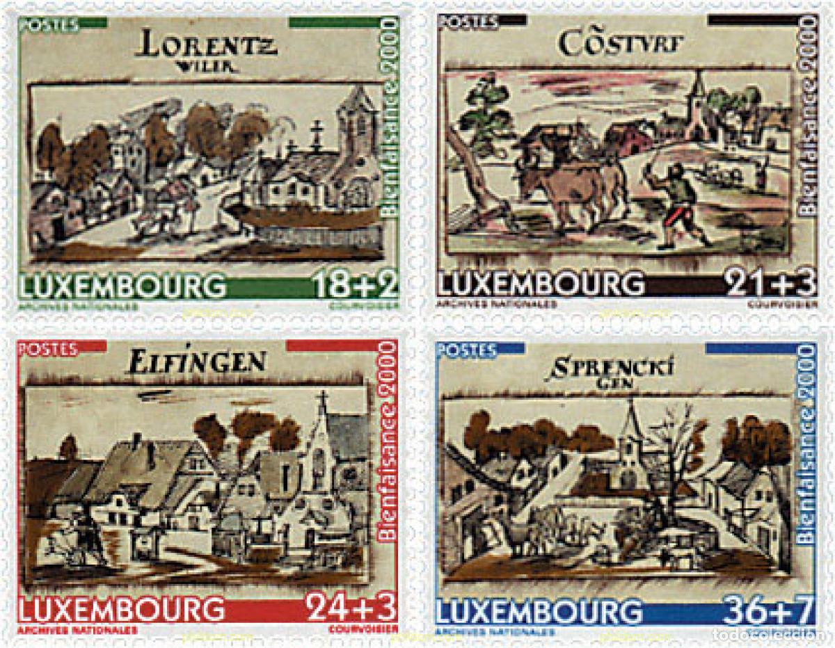 Francobolli: 67439 MNH LUXEMBURGO 2000 PRO BENEFICENCIA