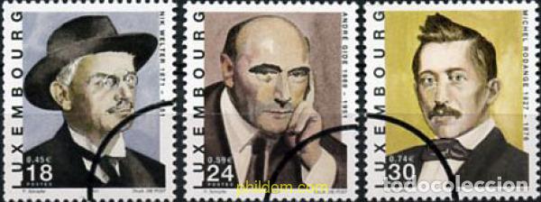 Sellos: 188773 MNH LUXEMBURGO 2001 ESCRITORES
