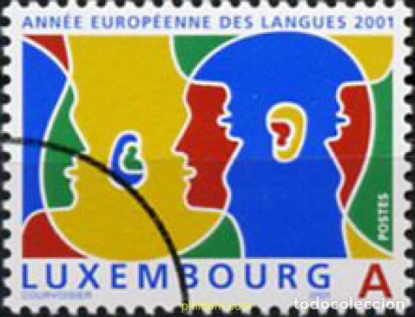 Sellos: 188780 MNH LUXEMBURGO 2001 A&Ntilde;O EUROPEO DE LOS LENGUAJES