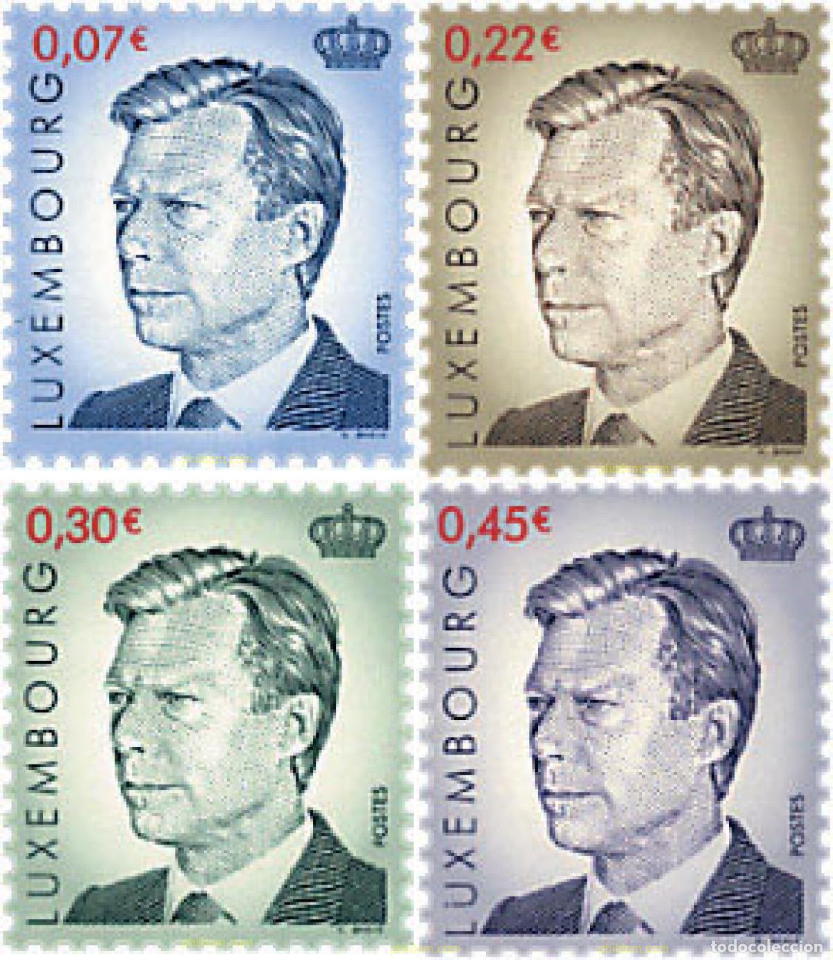 Sellos: 81309 MNH LUXEMBURGO 2001 GRAN DUQUE HENRI