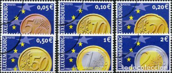 Stamps: 188768 MNH LUXEMBURGO 2001 EL EURO