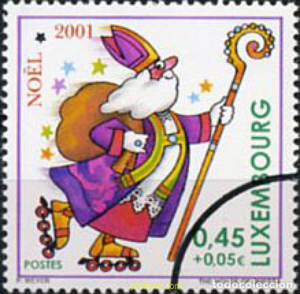 Sellos: 188799 MNH LUXEMBURGO 2001 NAVIDAD