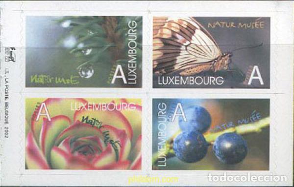 Timbres: 277243 MNH LUXEMBURGO 2002 MUSEO DE HISTORIA NATURAL
