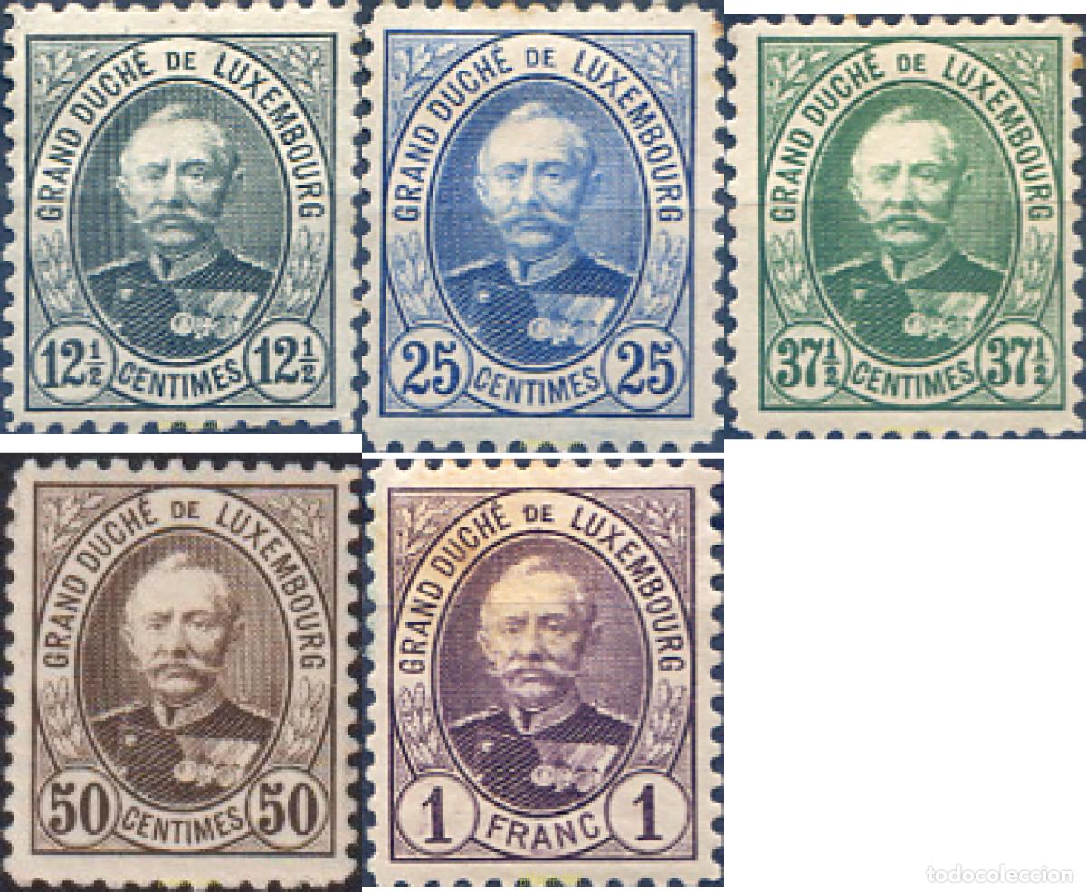 Briefmarken: 621808 HINGED LUXEMBURGO 1891 GRAN DUQUE ADOLPHE I