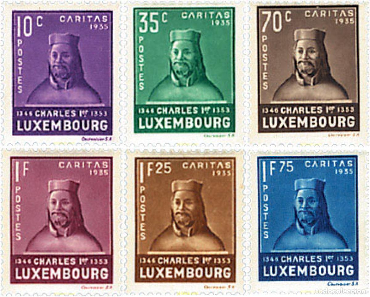 Briefmarken: 339406 HINGED LUXEMBURGO 1935 PRO OBRAS SOCIALES