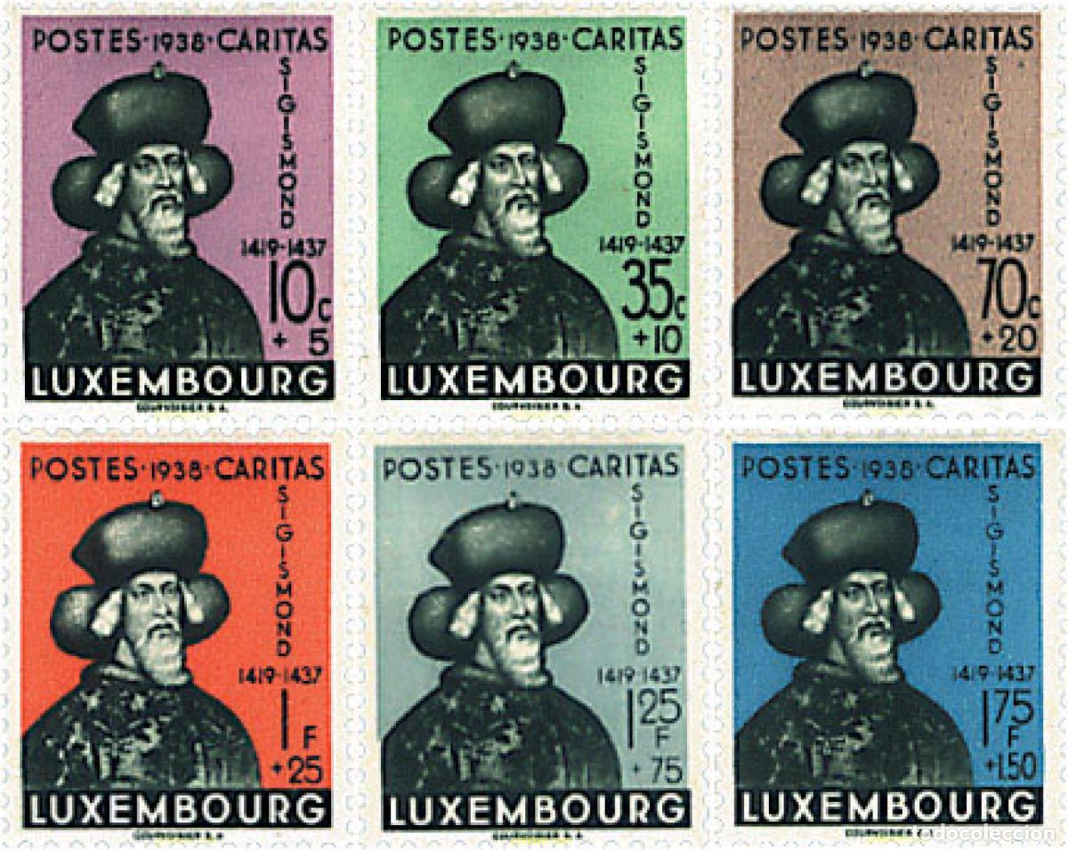 Sellos: 339408 HINGED LUXEMBURGO 1938 PRO OBRAS SOCIALES