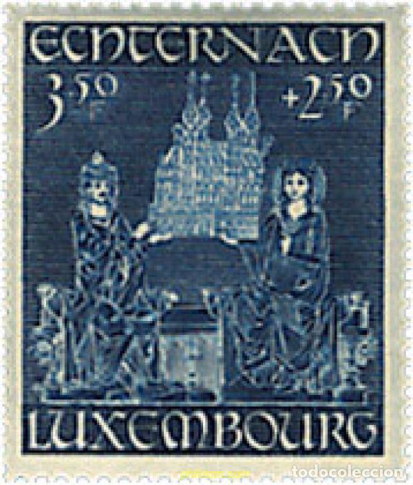 Sellos: 686087 MNH LUXEMBURGO 1947 PRO RECONSTRUCCION DEL SANTUARIO DE ECHTERNACH