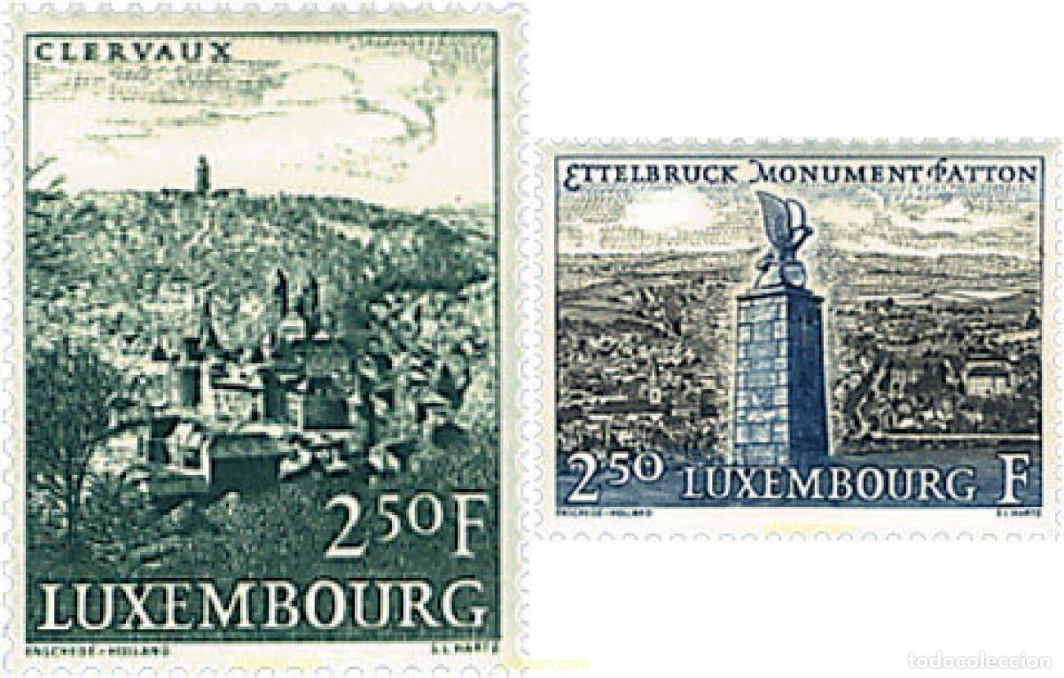 Sellos: 97310 MNH LUXEMBURGO 1961 VISTAS DE LUXEMBURGO